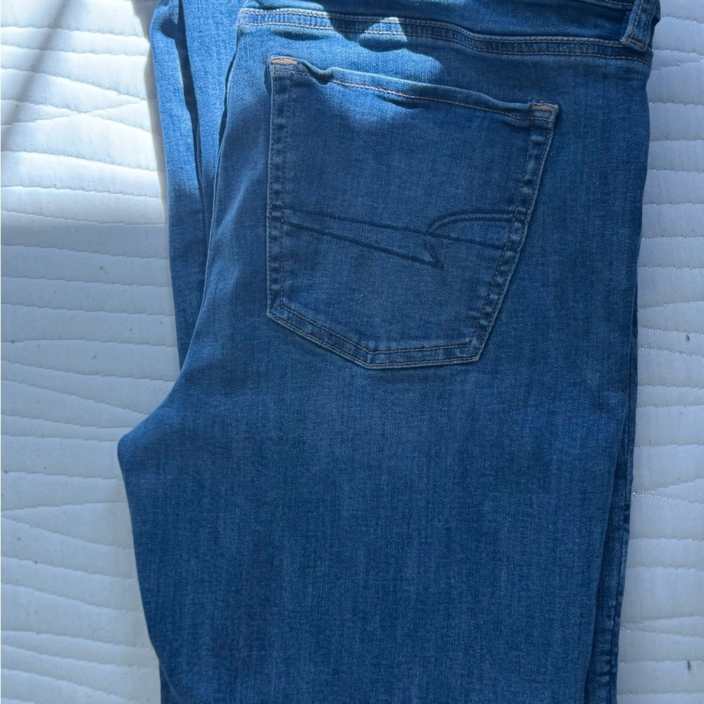 American Eagle Outfitters Women's Blue Boot Cut Jeans